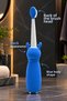 Electric Children's Toothbrush with Blue and White Figures - 5