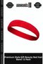 Premium Style Gift Beauty Scb-Red Hair Band Red 12 Li