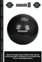 Special Series Bagged Ball Home Sport Sports Accessory Bpt-55 Black 55 cm Plates Ball Bag Packaging Black