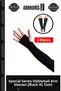 Special Series Top Hobby Individual Vly-Xl Volleyball Glove Black XL Size