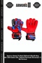 Sports Equipment Football Element Large Size Gk-300 Goalkeeper Gloves Hybrid Finger Protection No. 11 Red