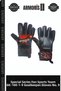 Special Series Fan Athlete Team Gk-100-1-9 Goalkeeper Glove No. 9