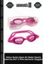 Delux Series Open Water Water Sports Exercise Gs7-2 Swimming Goggles Pink