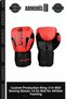 Special Production Ri̇ng-314-Red Boxing Gloves 14 oz Red Athlete Work Out Training