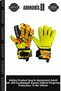 Hobby Product Sports Equipment Adult Product Gk-300 Goalkeeper Glove Hybrid Finger Protection 10 No Yellow