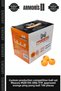 Special Production Competition Ball Set Game Ball Mzr100-Org Ittf Approved Orange Ping Pong Ball 100Pcs