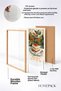 Tiramisu Pick Me up Written Dessert Plate Framed Painting Italy Poster Wall Decor Itp058 - 4