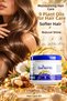 Hair Butter Hair Care Cream / 9 Herbal Oil Mix 190 ml Argan Shea Butter Coconut Oil Moisturizing Care - 5