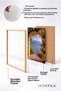 Rose of Amalfi and Yellow Rose Arch Framed Painting Italy Poster Living Room Kitchen Wall Decor Itp072 - 4