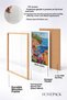 Beautiful Italy Sailing Boat Port and Flowers Framed Painting Italy Poster Wall Decor Itp065 - 4