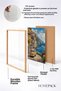 Vernazza Coastal Road, Yellow Minibus Framed Painting, Italy Poster, Living Room, Kitchen, Wall Decor, Itp098. - 4