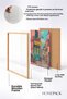 Cinque Terre Pastanesi and Stone Street Framed Painting, Italy Poster, Living Room, Kitchen, Wall Decor, Itp157. - 4