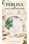 Perli̇na 6-Piece Luxury Cake Plate Set (20 cm) - 3