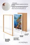Lake Como, Kubbeli Church, and Sailors – Framed Painting, Italy Poster, Wall Decor, Itp091. - 4