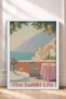 La Dolce Vita Lemon-Themed Framed Painting, Italy Poster, Living Room and Kitchen Wall Decor, Itn021. - 3