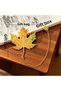 Vintage Leaf Design Metal Bookmark - 3