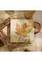 Vintage Leaf Design Metal Bookmark