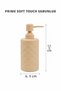 Prime 400 ml Porcelain Soft Touch Liquid Soap Dispenser - Cream Color - 3