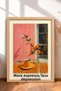More Expresso, Less Depresso Coffee Cup Framed Poster, Italy Poster, Wall Decor, Itp185.