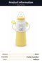 Baby Thermos 230 Ml, Yellow, with Handle, Children's Thermos Bottle, for Hot and Cold Drinks. - 4