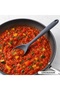 Si̇monahome Set of 2 Silicone Spoons, Anthracite, 27 Cm, 2 Spoons for Cooking and Serving. - 5