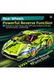 470-Piece Green Sports Car Building Set, 1:18 Scale, with Pull-Back Mechanism, Ages 6+ - 4