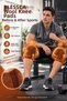 Wool Knee Pads, Thermal, Wool-Lined, Medical, Motorcycle, Thermal, Women's and Men's, Wool, Winter, Camel Hair, Color - 8
