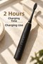 Black electric toothbrush ipx7 waterproof - 4