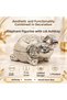 Luxury Alloy Metal Figurine Decorative Ashtray with Lid, 15 cm Metal Figurine, Incense Holder, Jewelry & Coin Box - 4