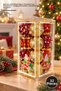 32-Piece Set of Red and Gold Assorted-Shaped New Year's Christmas Tree Ornaments – Hanging Decorations, Christmas Ornaments, Tree Hanging Decorations