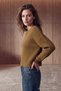 Green Basic Crop Knit Sweater Twoaw27Kz00373 - 3