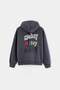 Anthracite Printed Knitted Sweatshirt Tkdaw27Sw00044 - 3