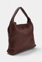 Brown Knitted Women's Maxi Shoulder Bag Takaw27Oc00059 - 2