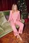More Sustainable Red Christmas Themed Lead Soldier Gingham Woven Pajama Set Thmaw27Pt00192 - 2