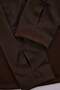 Brown Micro Crop Blouse Thmss26Bz00002 - 3