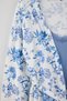 White-Blue 3-Piece Cotton Floral Lycra Soft Touch Knitted Pajamas Set Thmaw27Pt00274 - 5