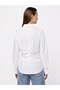 Pre-Gathered Poplin Shirt - 6