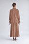 Sequin Detailed Cupra Double Set Camel - 3