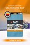 Tulpe m Series Car Windshield Cleaning Cloth 70X50 cm Blue Double-Sided Use Leaves No Marks or Hairs Microfiber Cloth