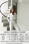 women's 3-thread brushed inside oversized tracksuit set NBG105 - 3