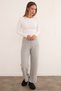 Soft Palazzo Trousers with Tie Waist - 6