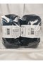 Madame Cotton Black Hand Knitting Yarn (2 Pieces)- (Amigurumi Yarn) - Color: 999 - 2