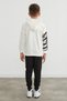 Kaplan Printed Hooded Boys' 2-Piece Tracksuit Set - 4
