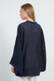 Wide Sleeve Oversize Transparent Kimono - 8