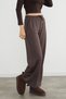 Modal Sweatpants with Tie-Waist and Pockets - 2