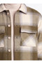 Shining Choices from Shining Store Relax Fit Checkered Embroidered Men's Shirt Jacket - 4