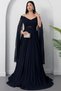 Strapless Neckline Pleated Tulle Dress Dmn0354 - 4