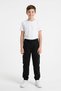Boys' Jogger Pants with Belted Waist and Cargo Pockets - 2