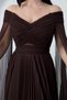 Strapless Neckline Pleated Tulle Dress Dmn0354 - 3