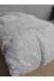 Hooded Cotton White Children's Bathrobe - 5